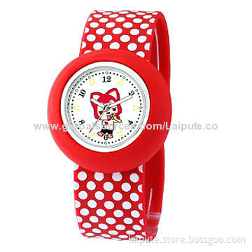 New Style Lovely Raccoon Slap Watches